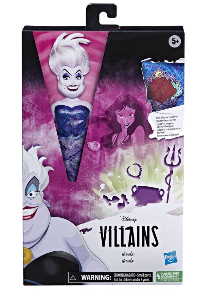 Papusa Disney Villains Ursula Fashion 28cm