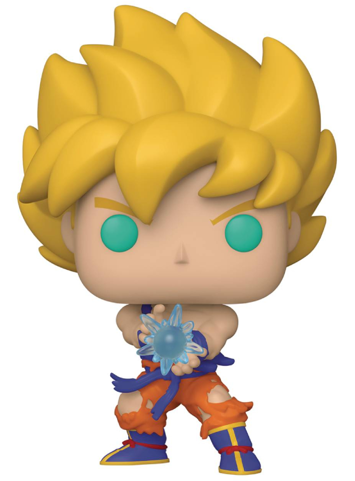 Figurina Funko Pop Animation Dragon Ball Z S9 Super Saiyan Goku with Kamehameha Wave 9cm