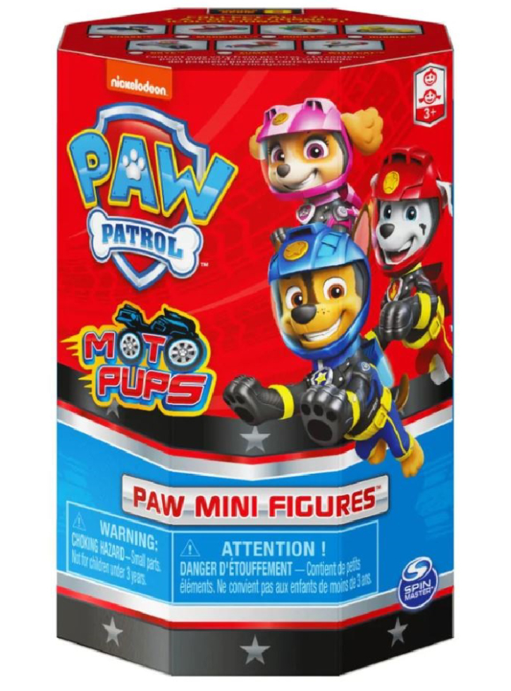 Figurina Mini Paw Patrol Moto Pups 5cm