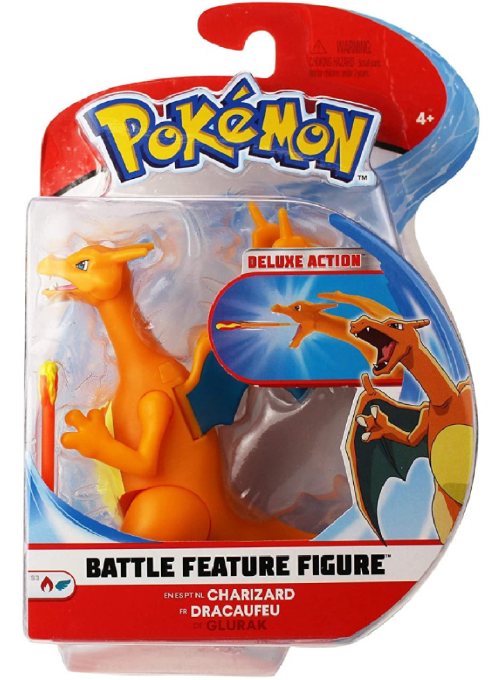 Figurina Pokemon Battle Feature Charizard 11cm
