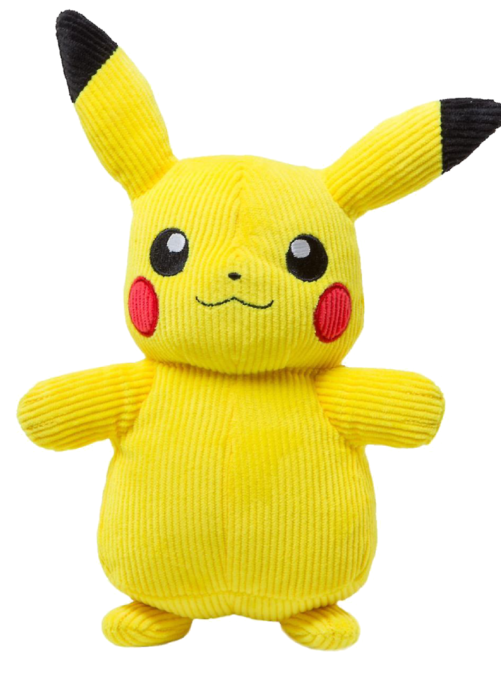 Pokemon Corduroy Pikachu W6 20cm