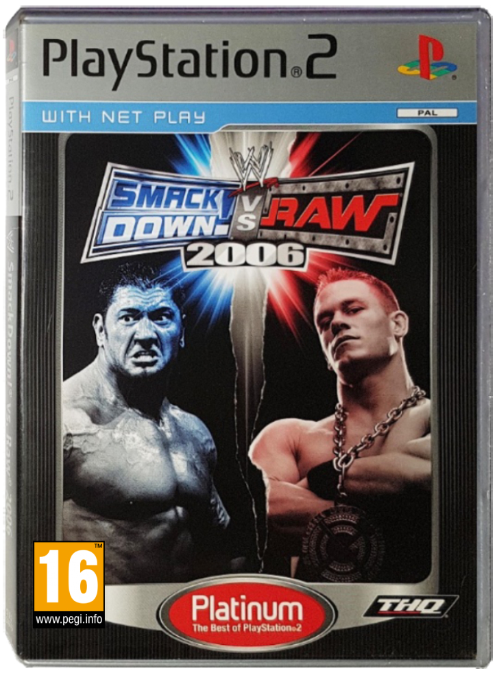 WWE SmackDown Vs. RAW 2006 (Platinum) - PS2