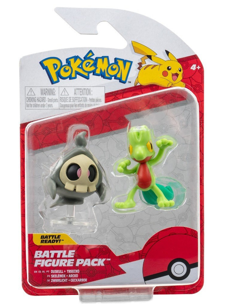 Figurine Pokemon Battle Duskull & Treecko