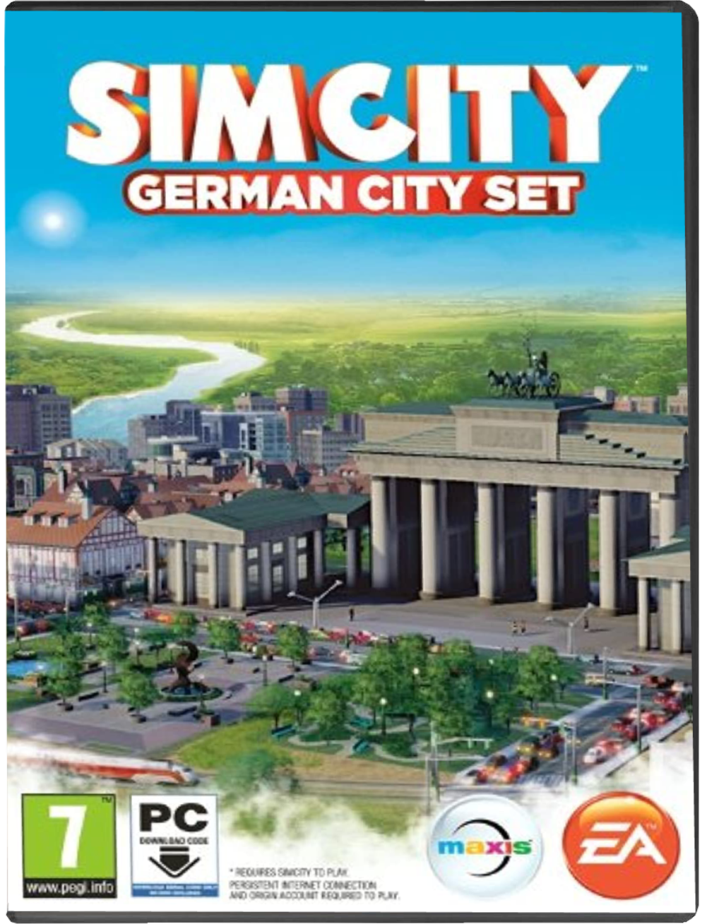 Sim City German City Buildings (Code in box) - PC