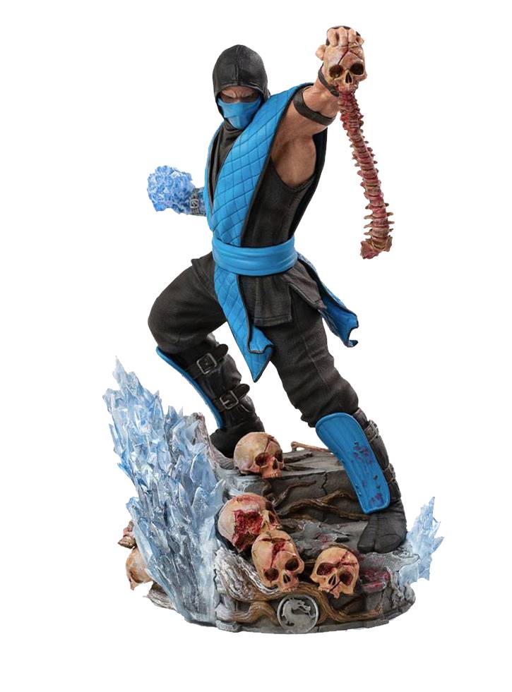 Figurina Iron Studios Mortal Kombat Klassic Sub-Zero Art Scale 23cm