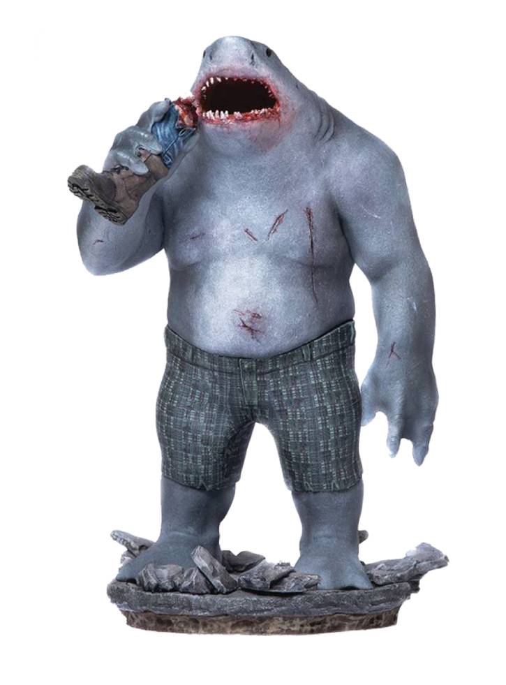 Figurina Iron Studios BDS The Suicide Squad King Shark Art Scale 23cm