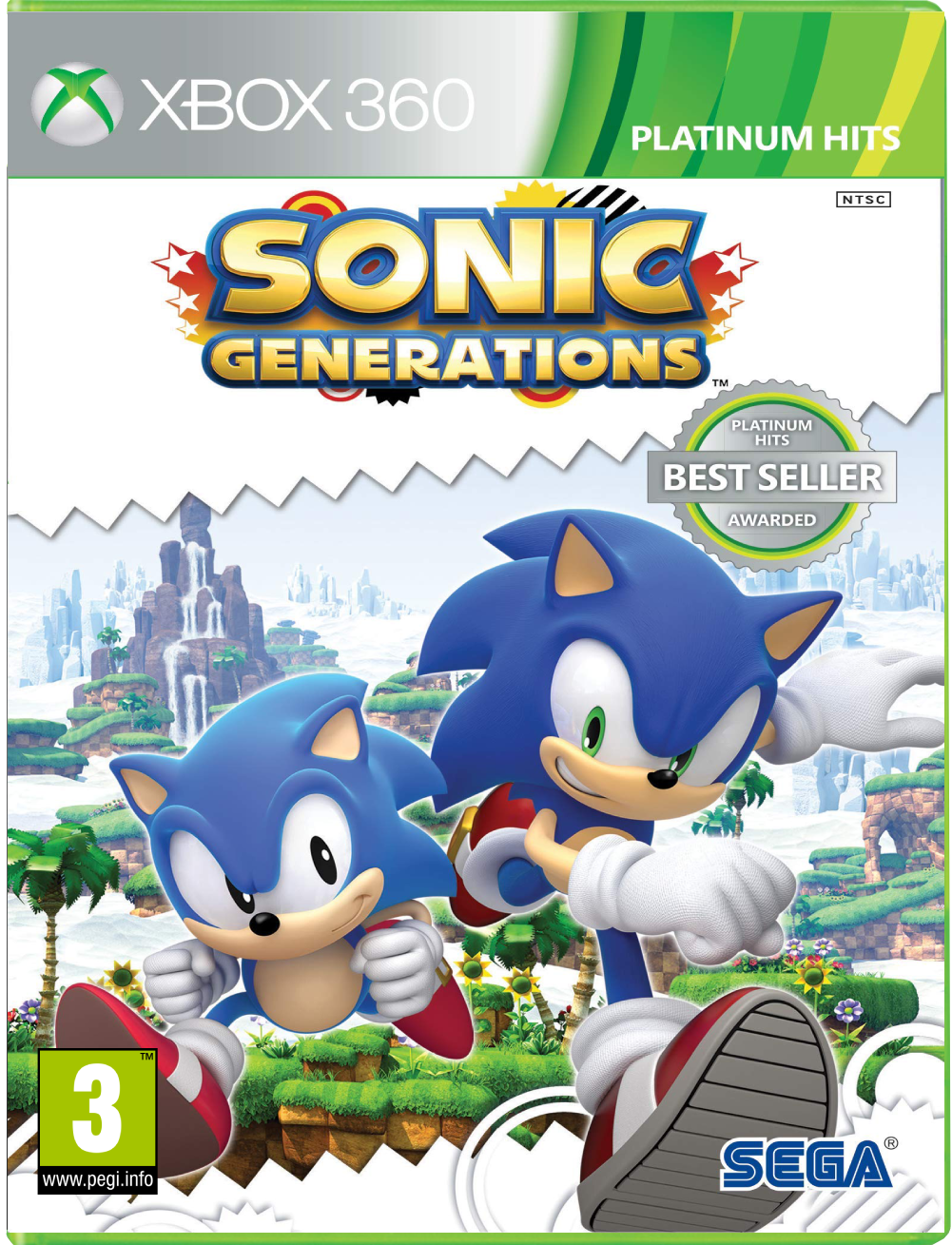 Sonic Generations Platinum Hits - Xbox 360