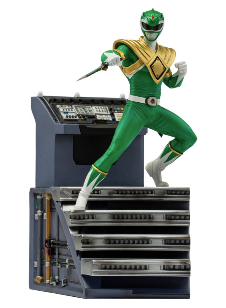 Figurina Iron Studios BDS Power Rangers Green Ranger Art Scale 22cm