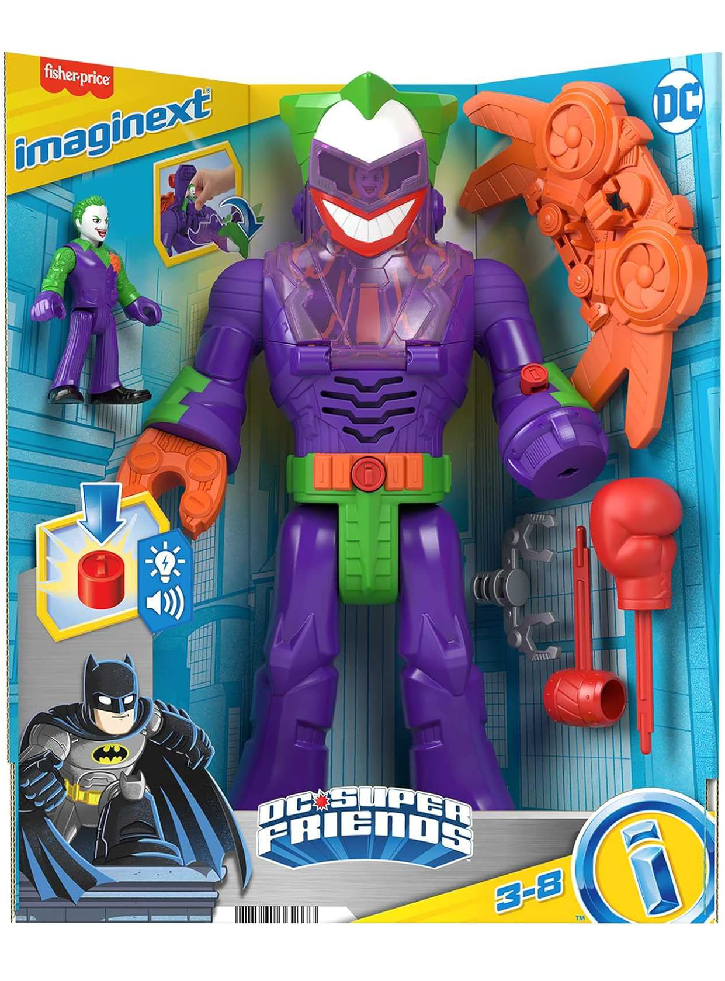 Robotul DC Super Friends The Joker Insider Laff Bot 30cm
