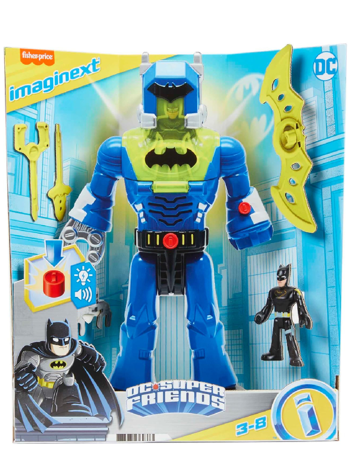 Robotul DC Super Friends Batman Insider Exo Suit 30cm