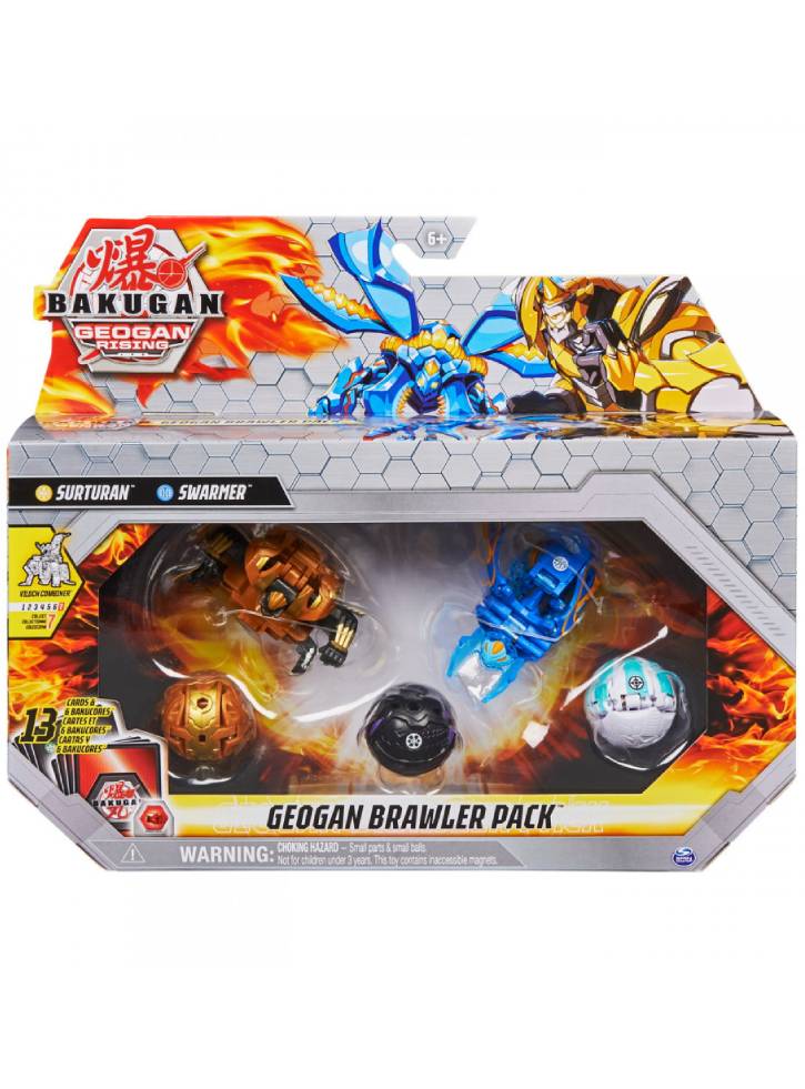 Bakugan Geogan Rising Surturan Swarmer Geogan Brawler Pack (20134985)