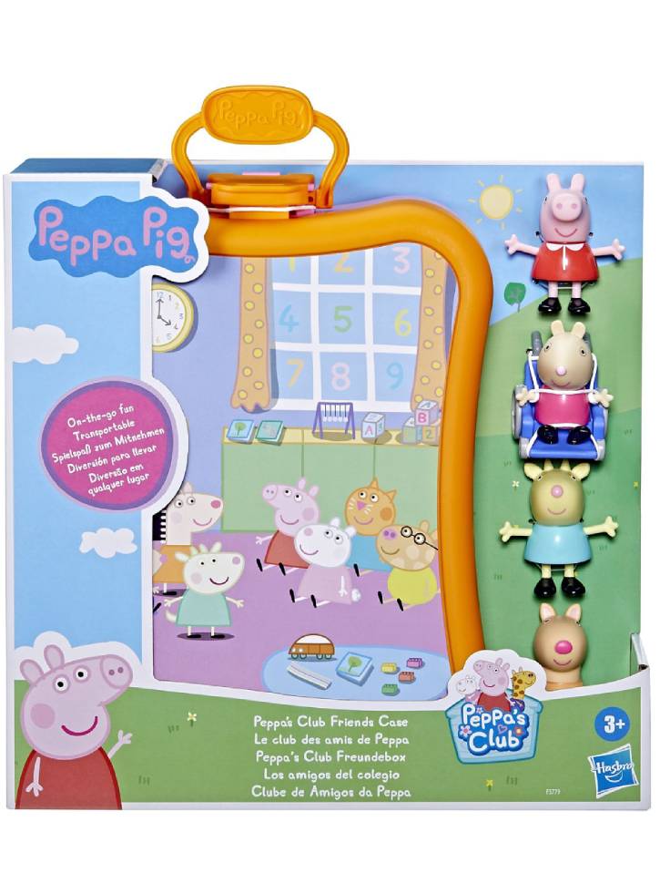 Setul Peppa Pig Peppas Club Friends Case