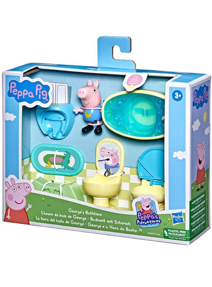 Setul Peppa Pig George's Bathtime