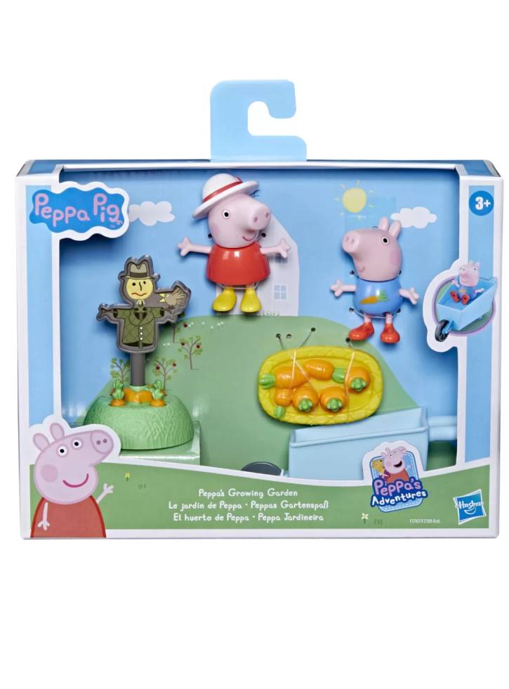 Setul Peppa Pig Peppa's Adventures Peppa's Growing Garden