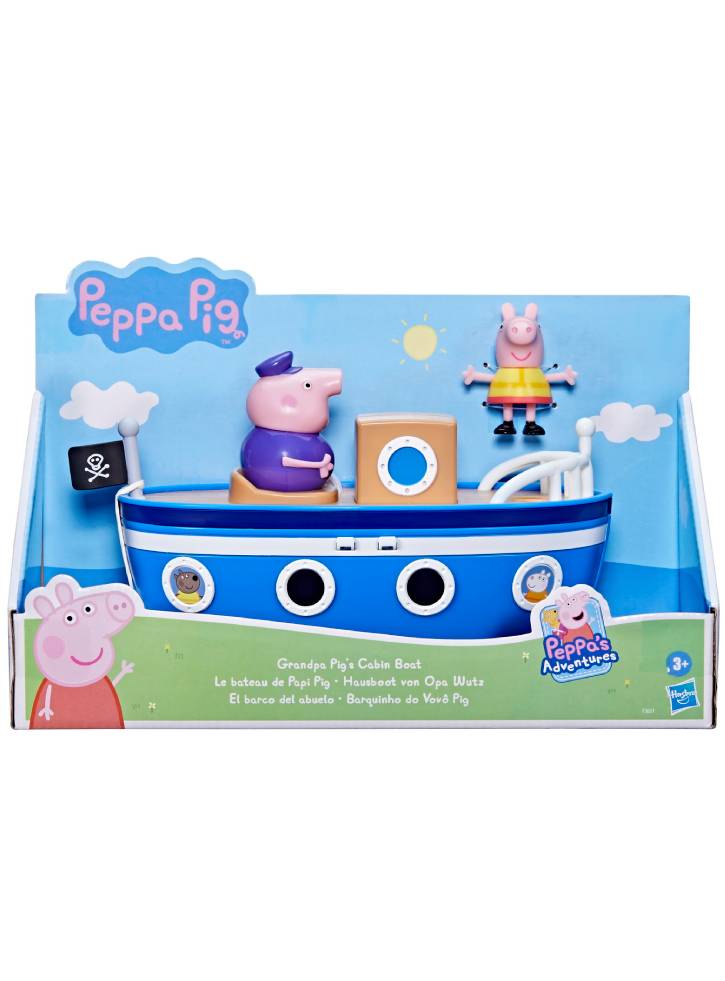 Vaporul Peppa Pig Peppa's Adventures Grandpa Pig's Cabin