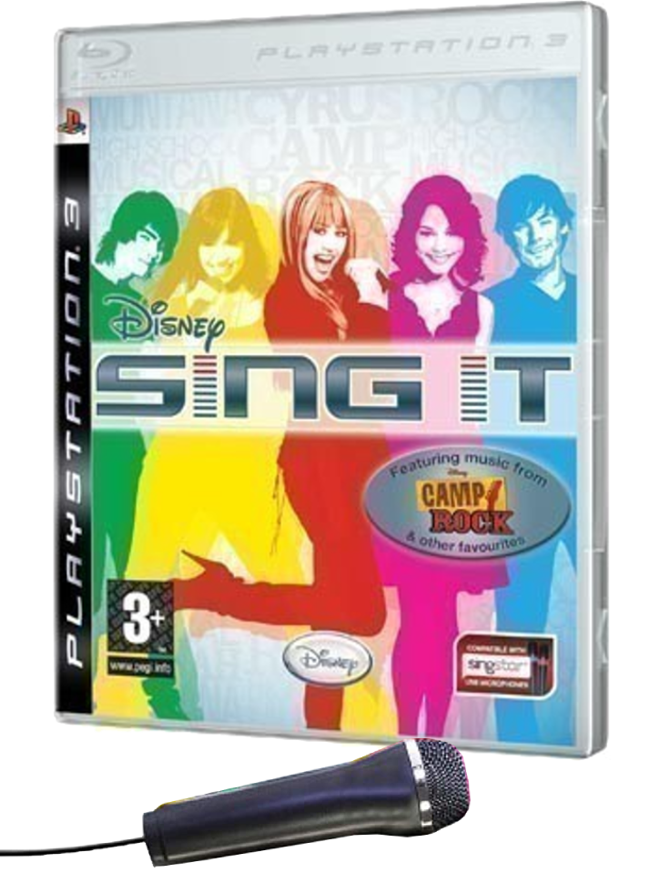 Disney Sing It Bundle with Microphone - PS3