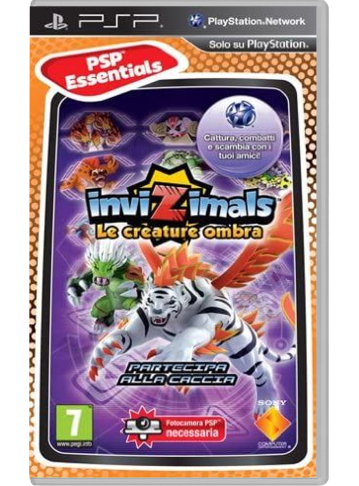 Invizimalz The Shadow Creatures Essentials - PSP