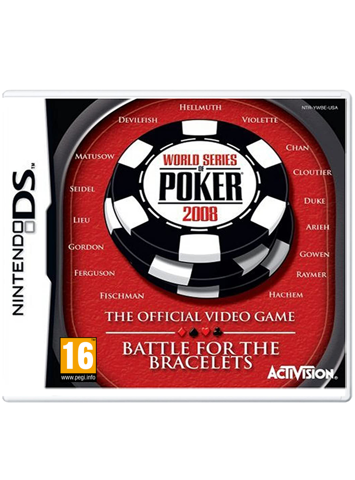 World Series of Poker 2008 Battle For The Bracelets - NDS