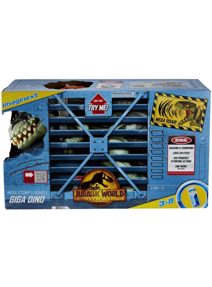 Dinozaurul Jurassic World Dominion Mega Stomp Rumble Giga Dino 40cm