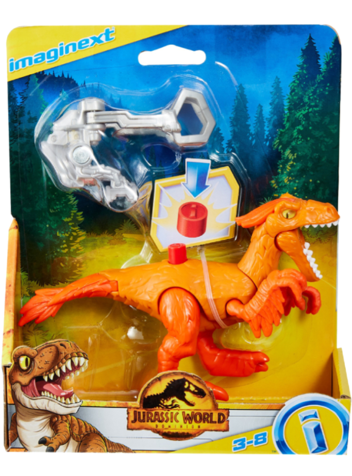 Dinozaurul Jurassic World Dominion Pyroraptor 9cm