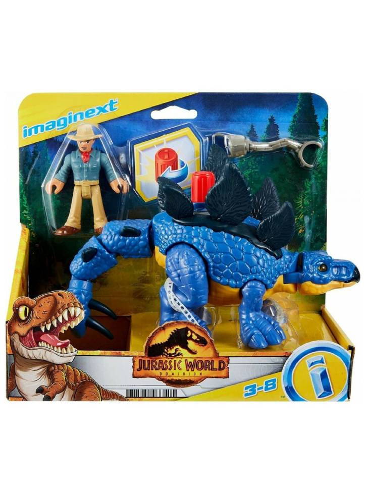 Dinozaurul Jurassic World Dominion Stegosaurus 12cm