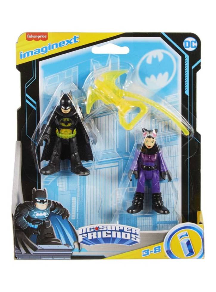 Set Figurine DC Super Friends Batman & Cat Woman