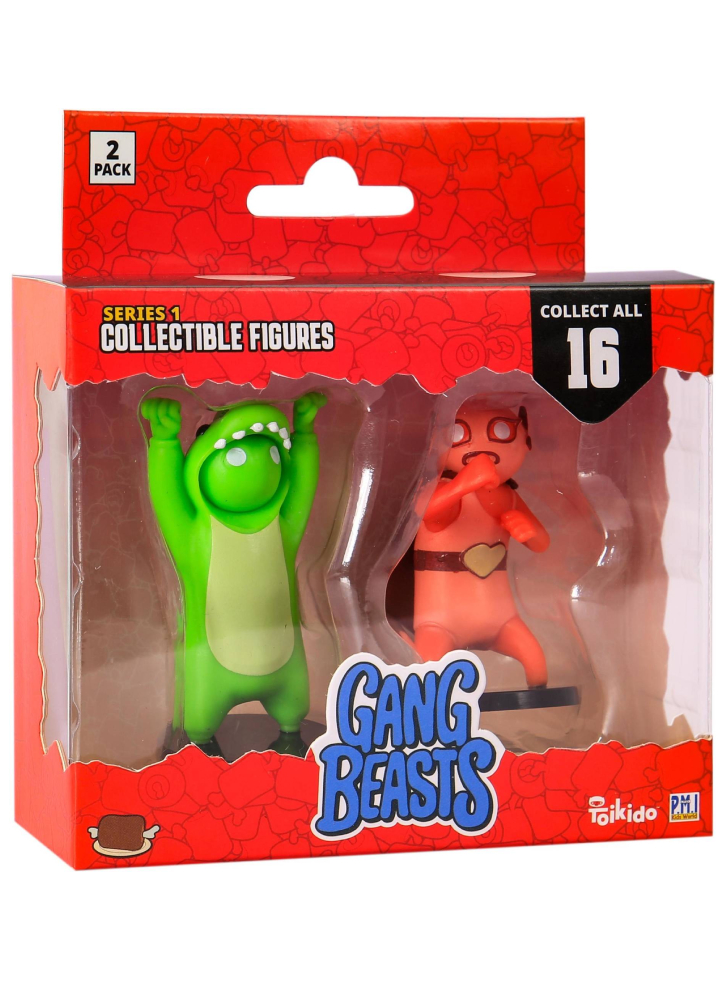 Set 2 Random Figurine Gang Beasts Collectible S1 (GB2015)