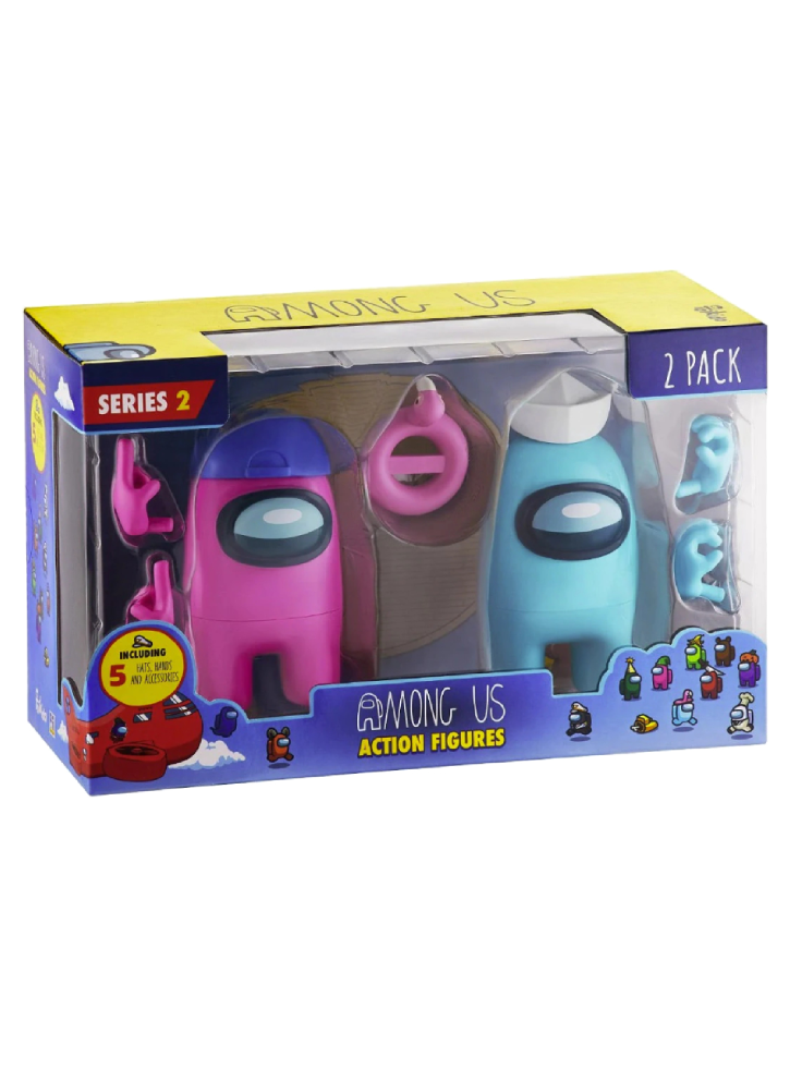 Set 2 Figurine Among Us 11.5 cm S2 Random (AU6215)