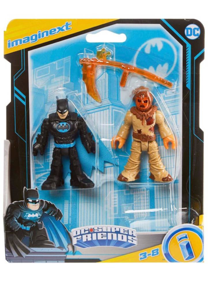 Figurine DC Super Friends Batman & Scarecrow
