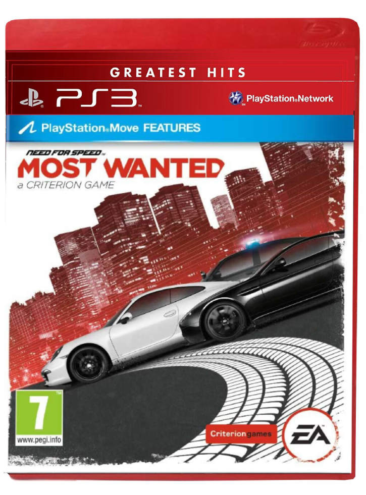 Need for Speed Most Wanted Greatest Hits - PS3
