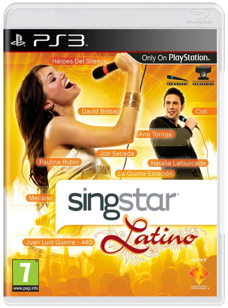 SingStar Latino - Playstation 3