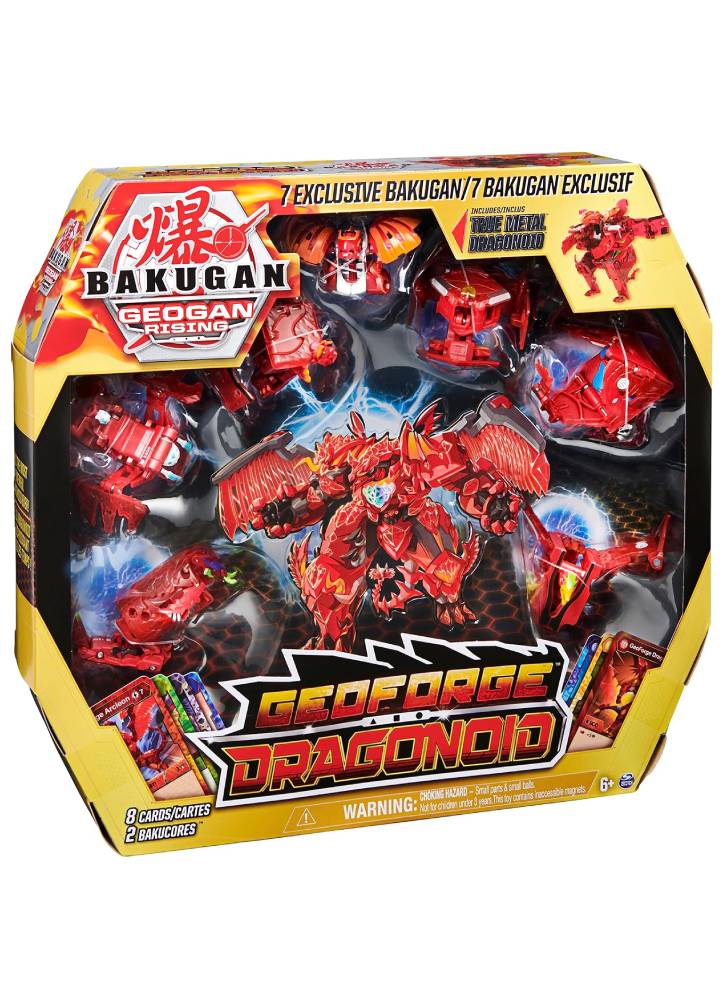 Setul Bakugan Geogan Rising Geogan Dragonoid (6060838)