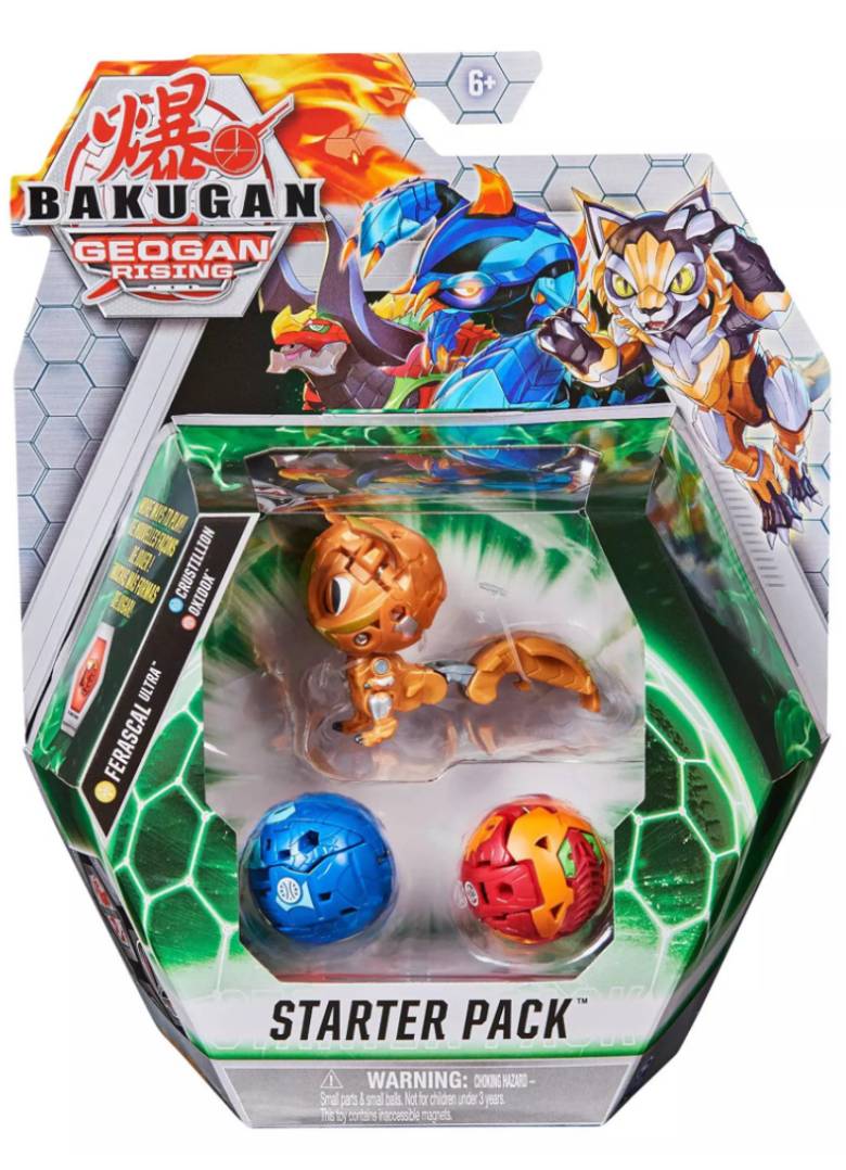 Bakugan Geogan Rising Ferascal Ultra, Crustillion Oxidox Starter (20133064)