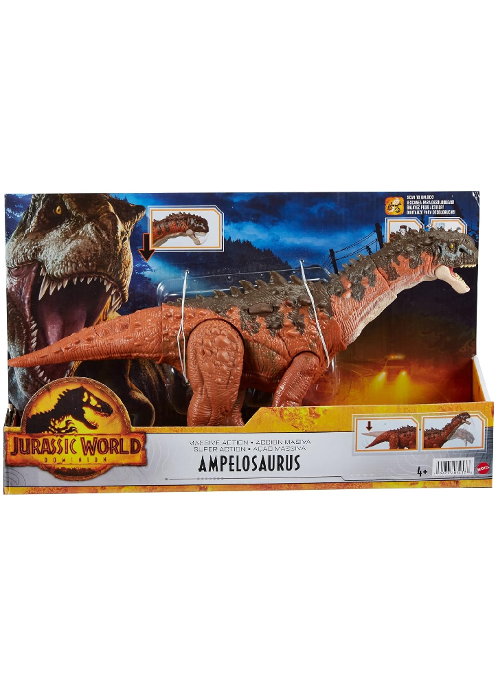 Dinozaurul Jurassic World Dominion Massive Action Ampelosaurus 35cm