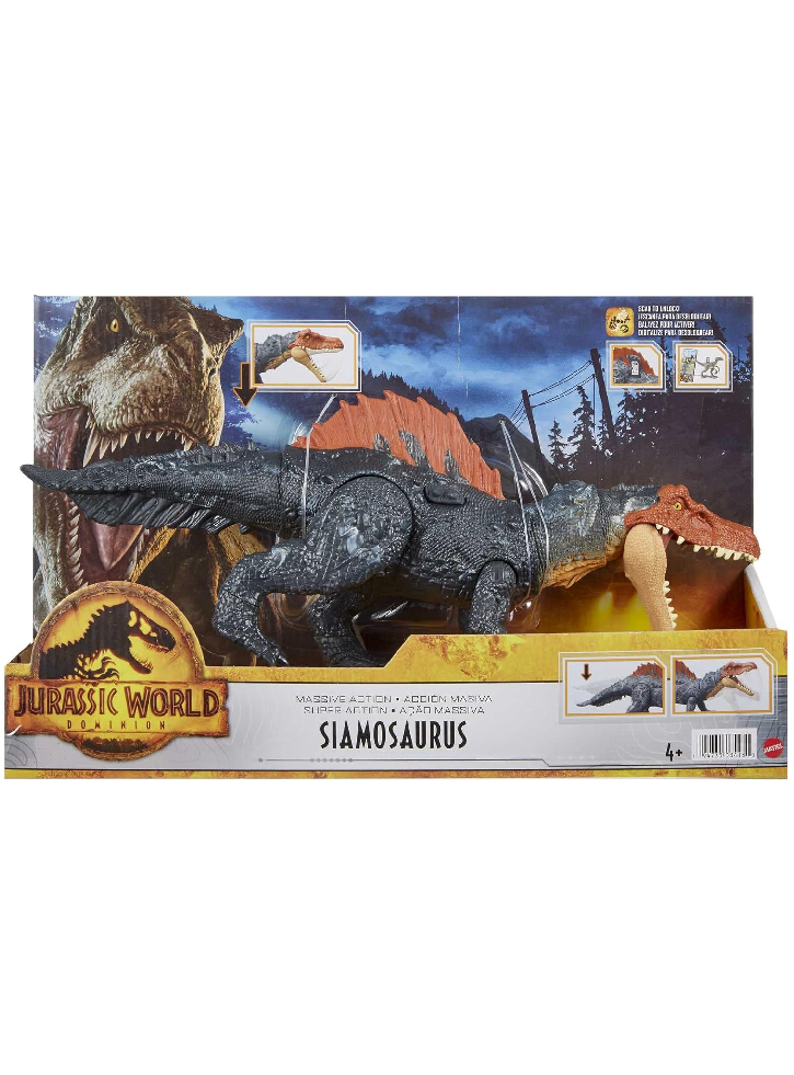 Dinozaurul Jurassic World Dominion Massive Action Siamosaurus 35cm
