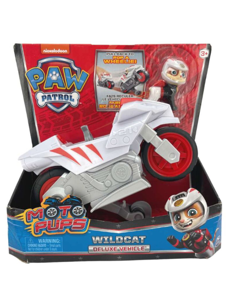Moto Pups Paw Patrol Wildcat Deluxe Vehicle