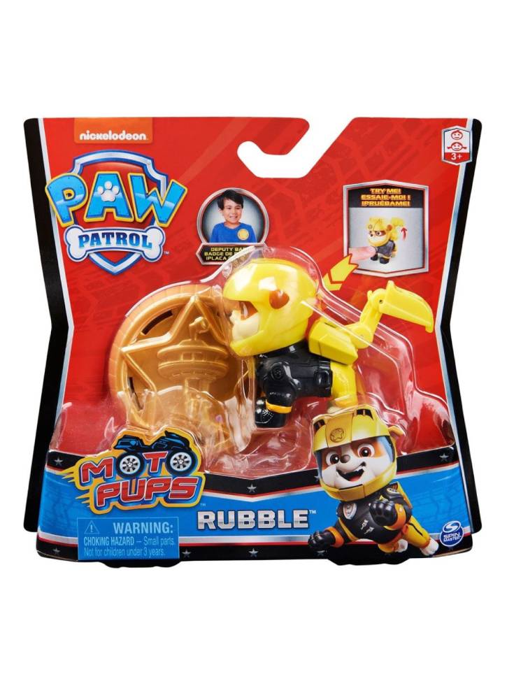 Moto Pups Paw Patrol Rubble Hero Pup