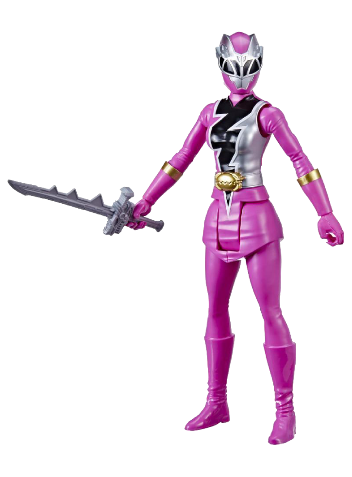 Figurina Power Rangers Dino Fury Pink Ranger 30cm