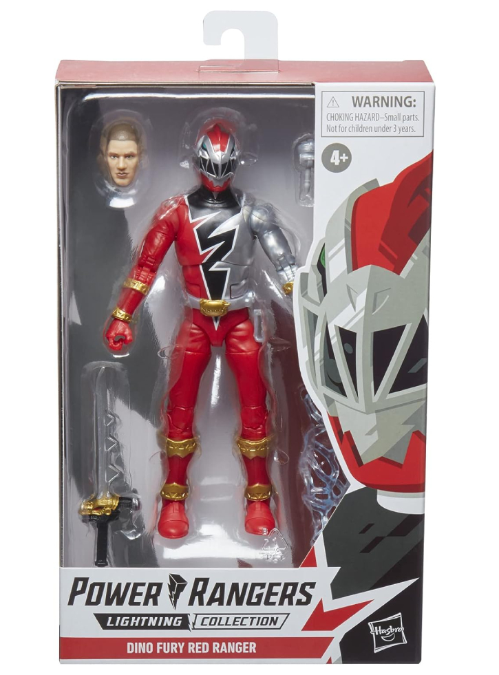 Figurina Power Rangers Lightning Collection Dino Fury Red Ranger 15cm