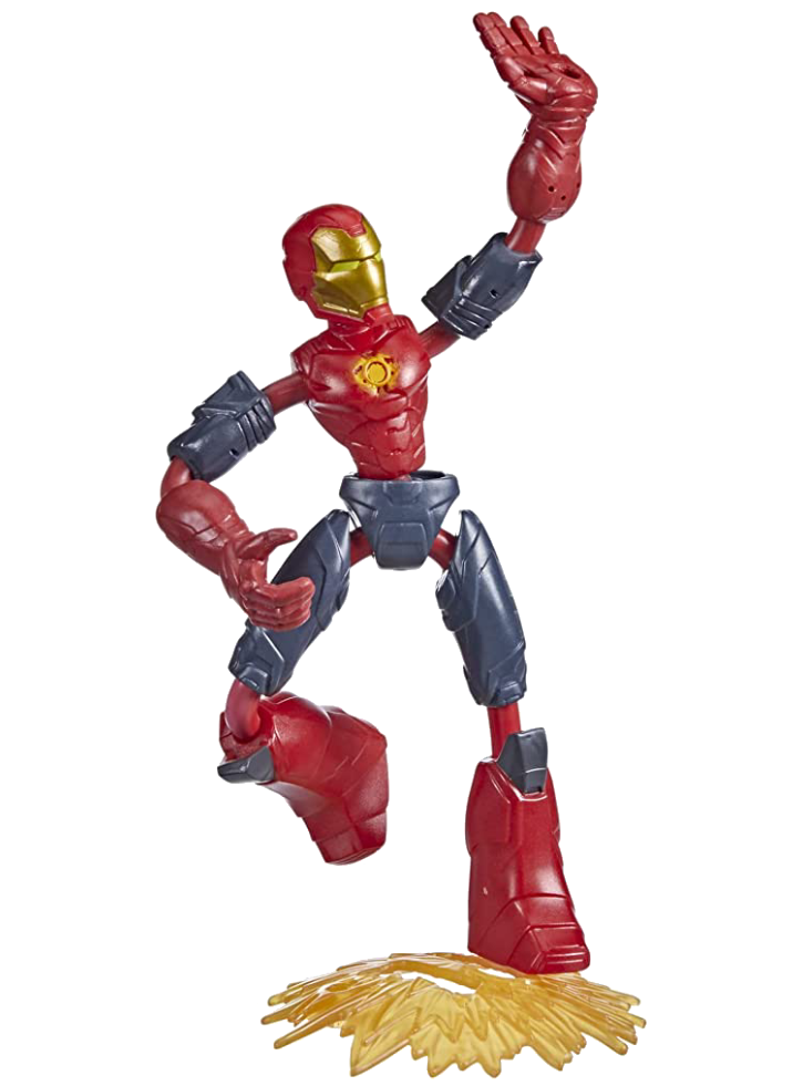 Figurina Marvel Avengers Bend And Flex Mission Iron Man 10cm