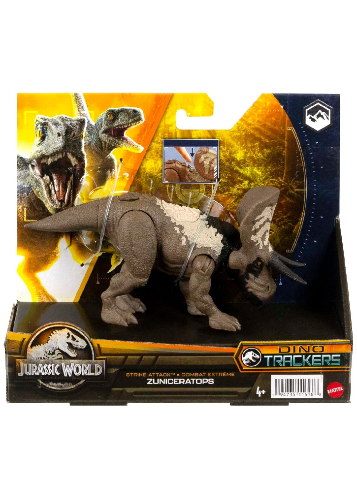 Dinozaurul Jurassic World Dino Trackers Danger Pack Zuniceratops