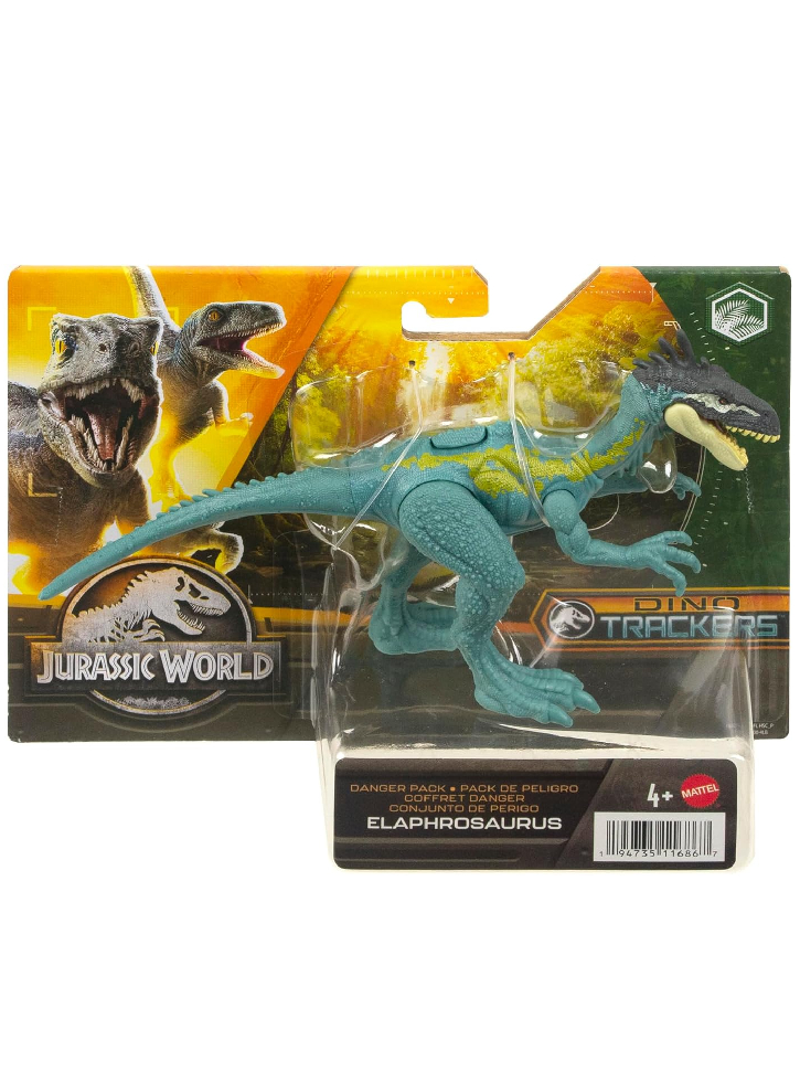 Dinozaurul Jurassic World Dino Trackers Danger Pack Elaphrosaurus