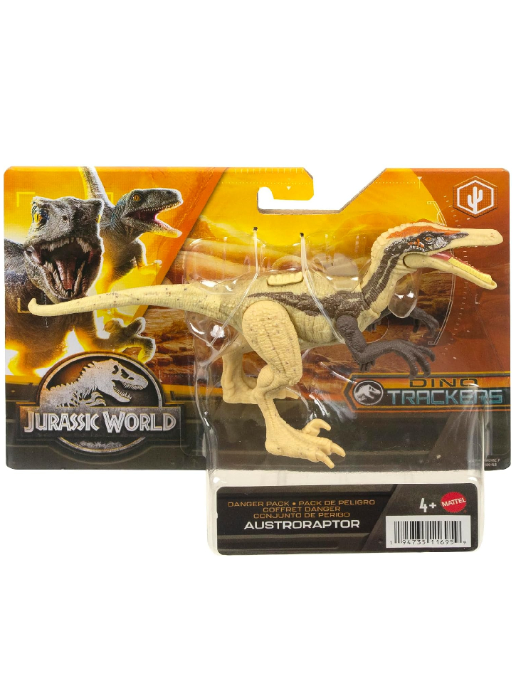 Dinozaurul Jurassic World Dino Trackers Danger Pack Austroraptor