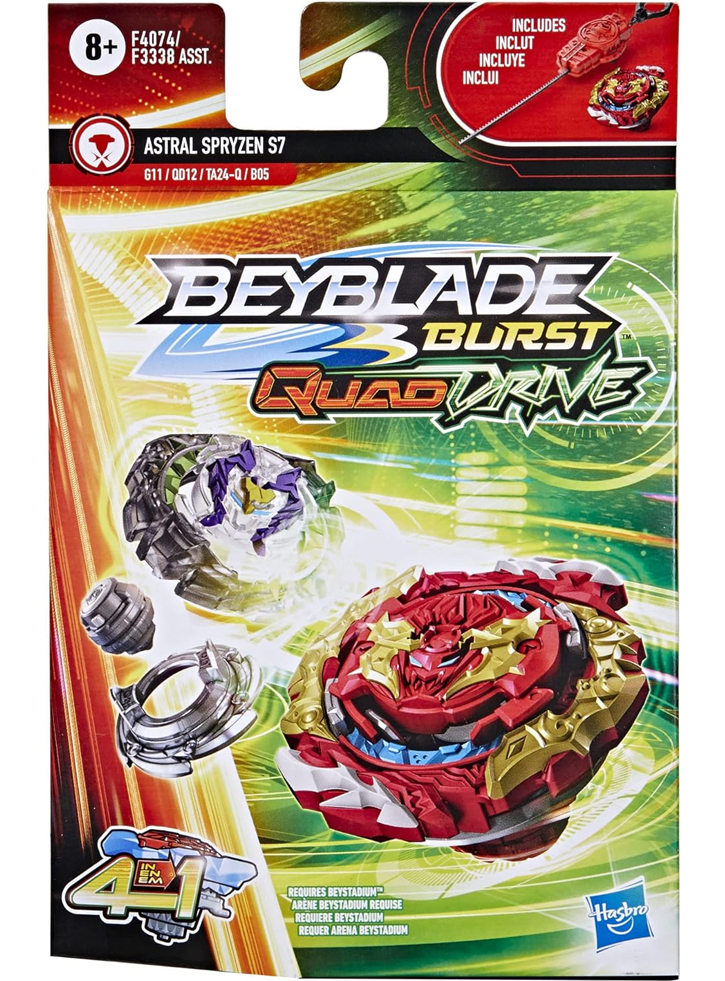 Beyblade Burst Quad Drive 4 in 1 Astral Spryzen S7