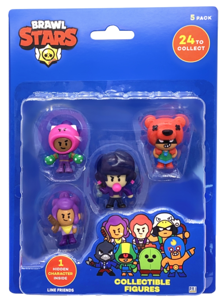 Set Figurine Brawl Stars Collectible Random (1 Rare Hidden)