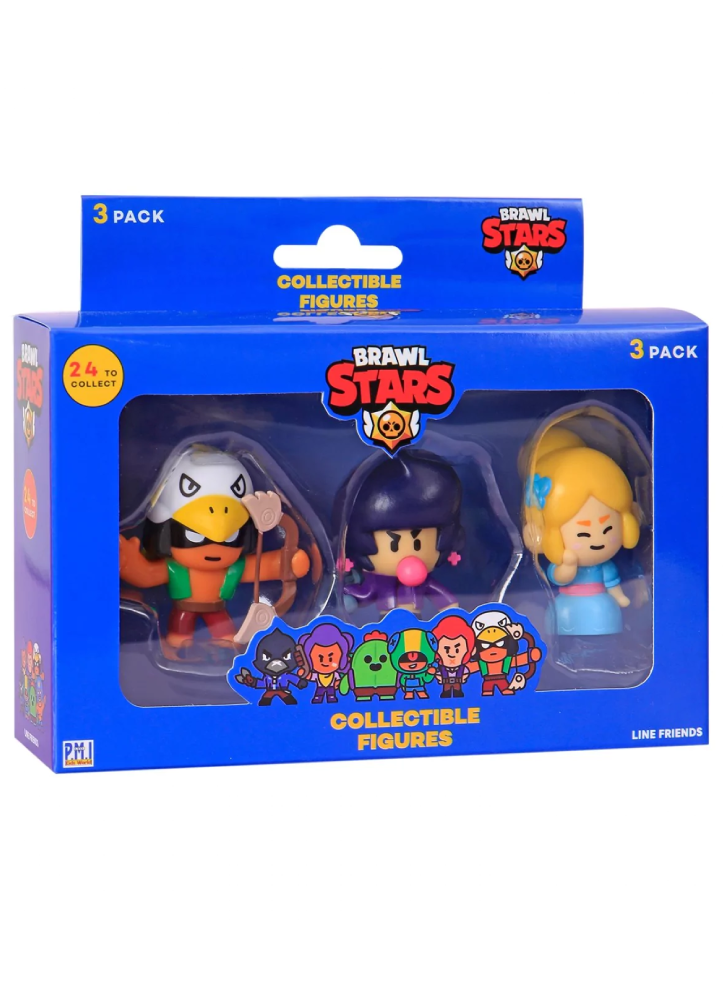 Figurine Brawl Stars Collectible (3 Random)