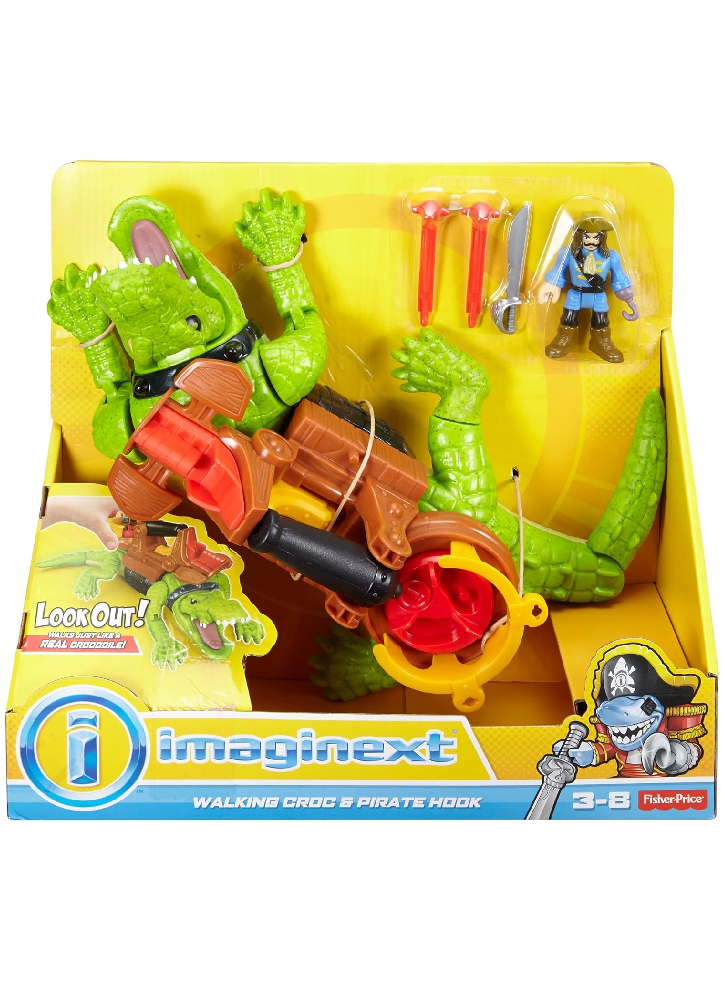 Croc Walking Price Imaginext Pirate Hook