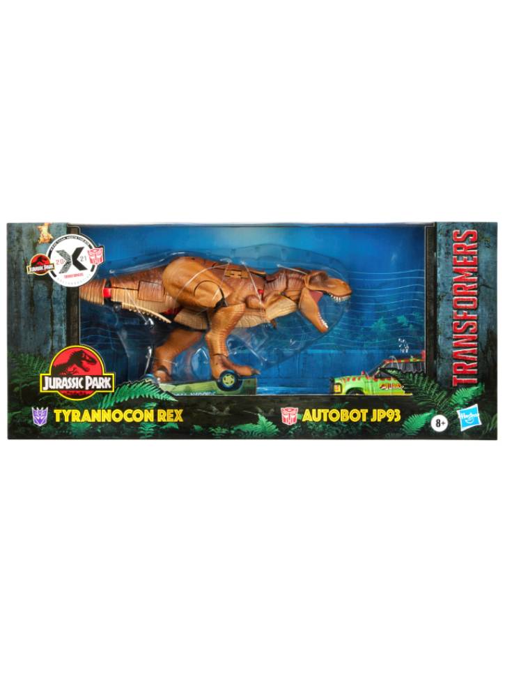 Autobot Jurassic Park Transformers Collavorative Tyrannocon Rex
