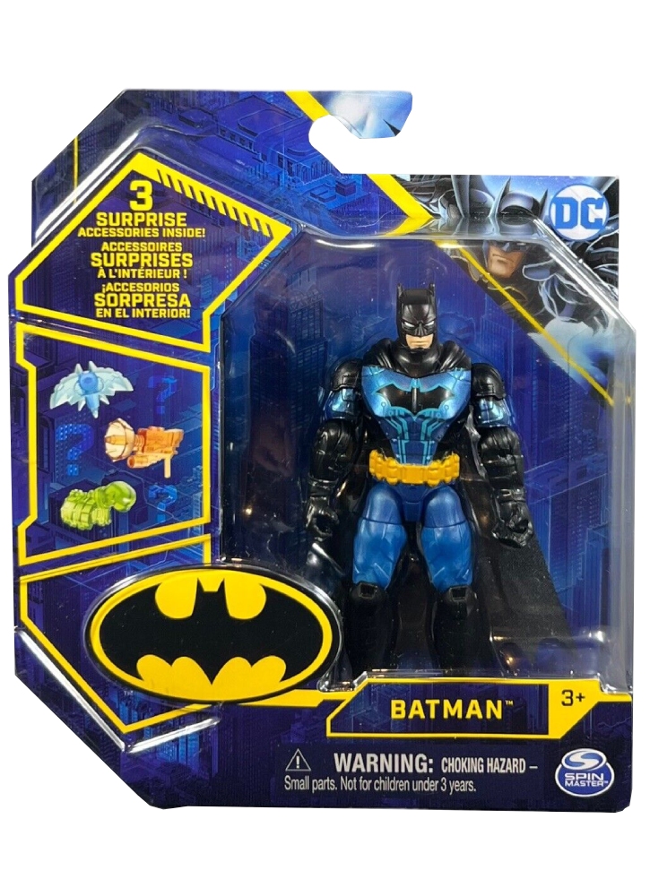 Figurina DC Batman Batman (Blue/Black Tech) 10cm