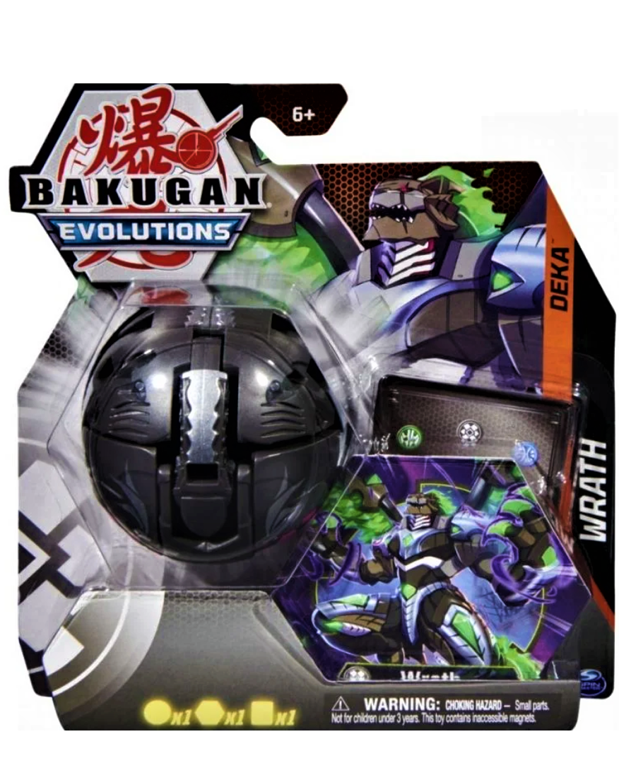 Bakugan Evolutions Wrath Deka Pack (20137907)